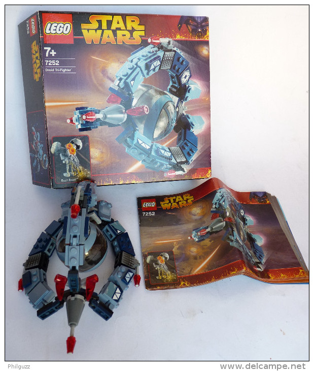 BOITE LEGO 7252 STAR WARS DROID TRI-FIGHTER Avec BUZZ DROID 2005 Légo - Lego System