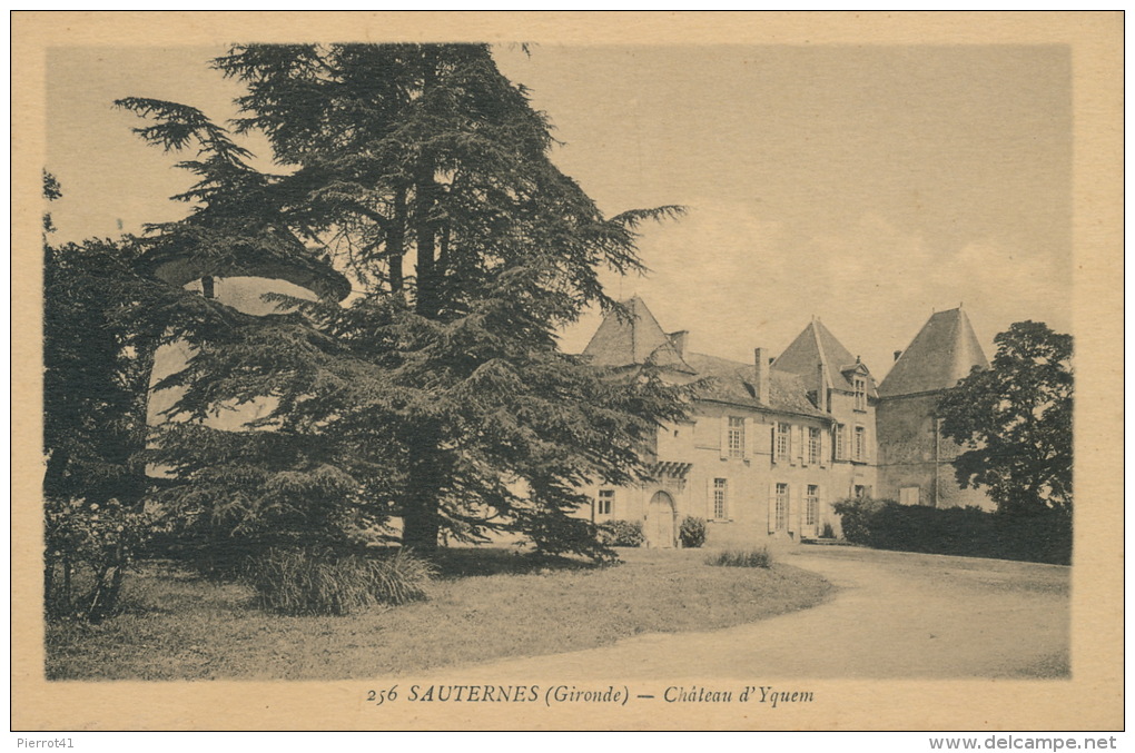 SAUTERNES - Château D' YQUEM - Sonstige & Ohne Zuordnung