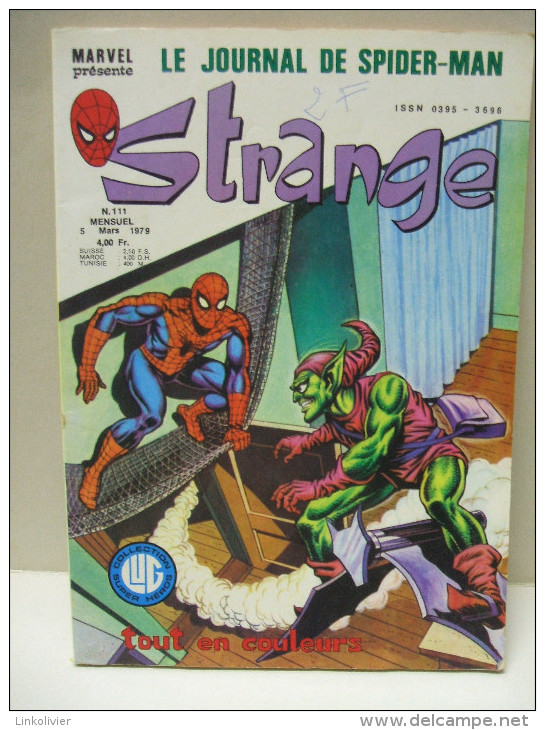 STRANGE N° 111 Mensuel - MARVEL Ed LUG 5 Mars 1979 - Strange