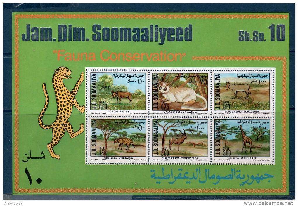 Somalia 1977 -- Conservazione Della Fauna  -- MNH**/VF - Anes