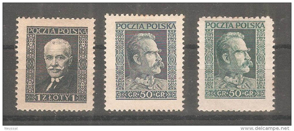 Serie Nº  343/4  Polonia - Unused Stamps