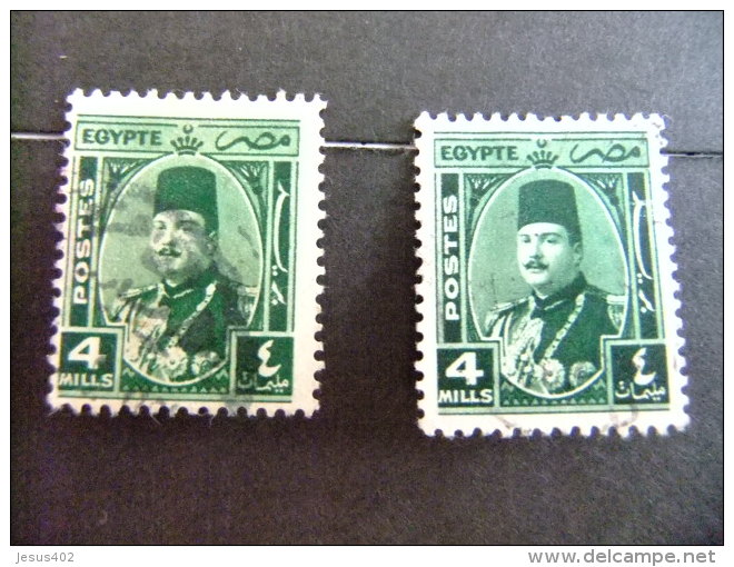 EGIPTO - EGYPTE - EGYPT - UAR - 1944 -46 - EFFIGIE DU ROI FAROUK 1º - Yvert & Tellier Nº 226 º FU - Gebruikt