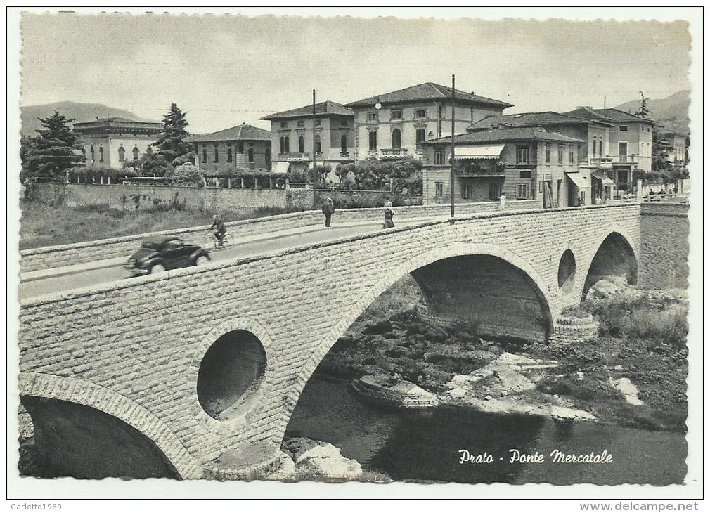 PRATO PONTE MERCATALE NON VIAGGIATA F.G. - Prato