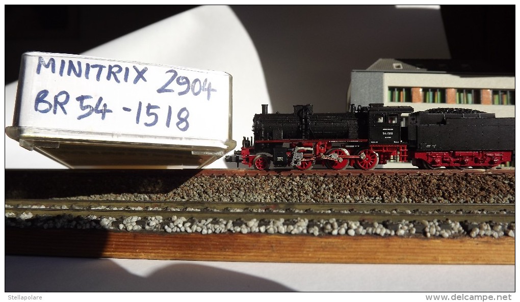 SCALA N ECHELLE - STEAM LOCO VAPORE DR BR54 - MINITRIX 2904 - Locomotives