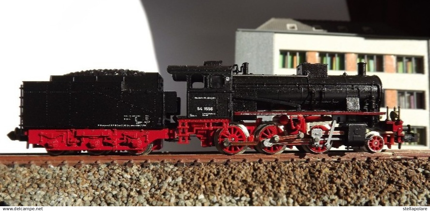 SCALA N ECHELLE - STEAM LOCO VAPORE DB BR54 1556 - MINITRIX 2902 - Locomotives