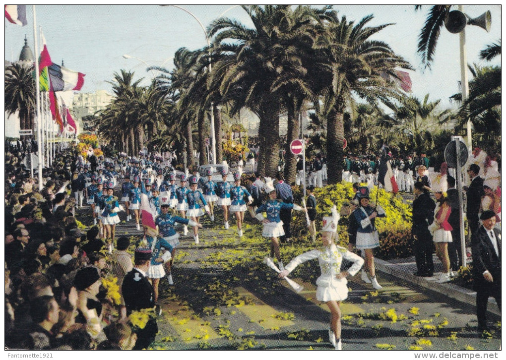 BATAILLE DE FLEURS ET DEFILE DE  MAJORETTES (dil187) - Cannes