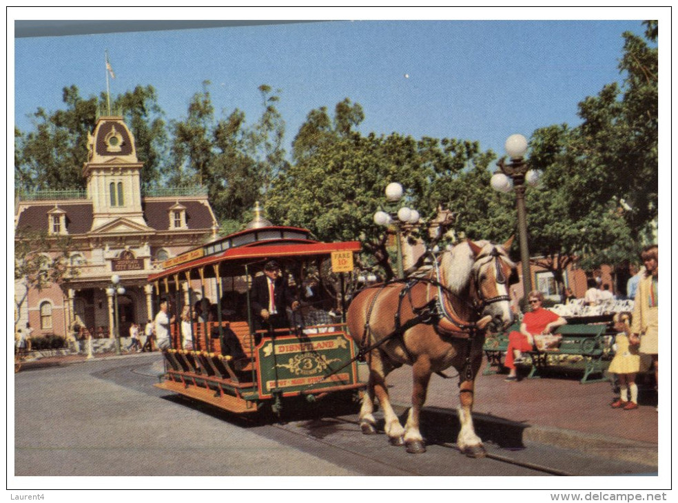 888) Horse Ride At Disneyland - Disneyland