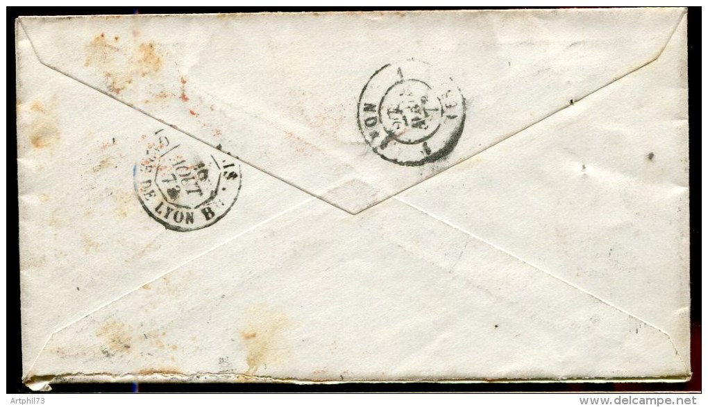 78600 B - 4 TP, Tarif  10 C, Oblitération Bouchon Et Cad Rouge NEW YORK Au 1873 + LONDON Et Divers Pour La FRANCE TB - Briefe U. Dokumente