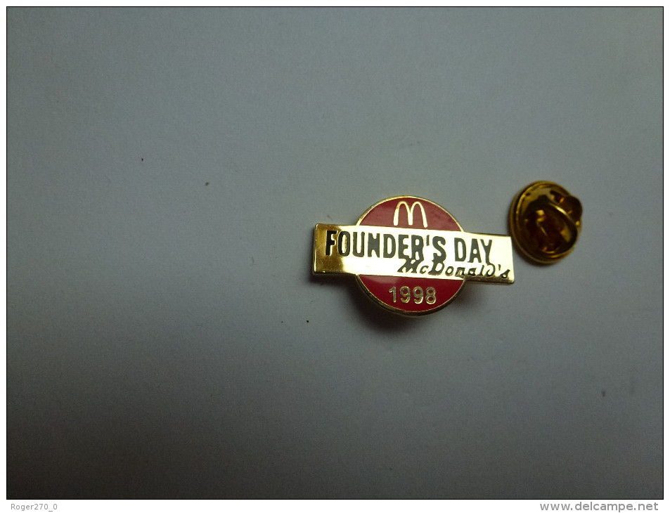 Beau Pin's En EGF , McDonald's  , Founder's Day - McDonald's