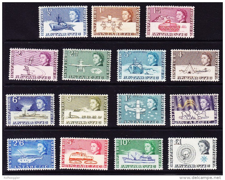 Britische Gebiete In Antarktis  1963 Mi.#1-15** - Neufs