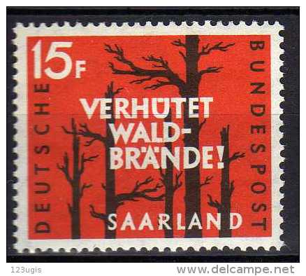 Saarland 1958 Mi 431 ** [020715XIII] - Ungebraucht