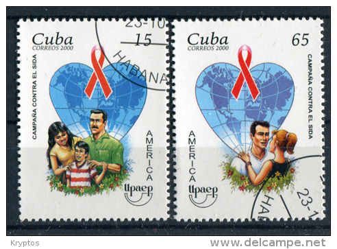 Cuba 2000 - Air Mail 70 Years + America Issue - 2 Complete Sets Of 4 Stamps - Gebruikt