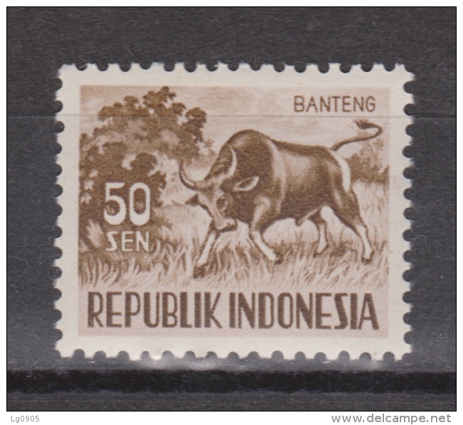 Indonesia Indonesie Nr. 173 MNH ; Koe, Cow , La Vache, Vaca, BANTENG - Koeien