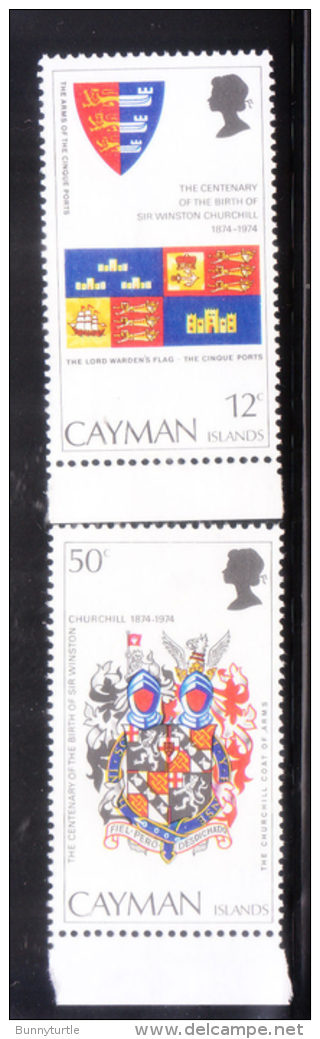 Cayman Islands 1974 Sir Winston Churchill MNH - Caimán (Islas)
