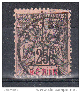 BENIN YT 40 Oblitéré PORTO NOVO  1896 - Used Stamps