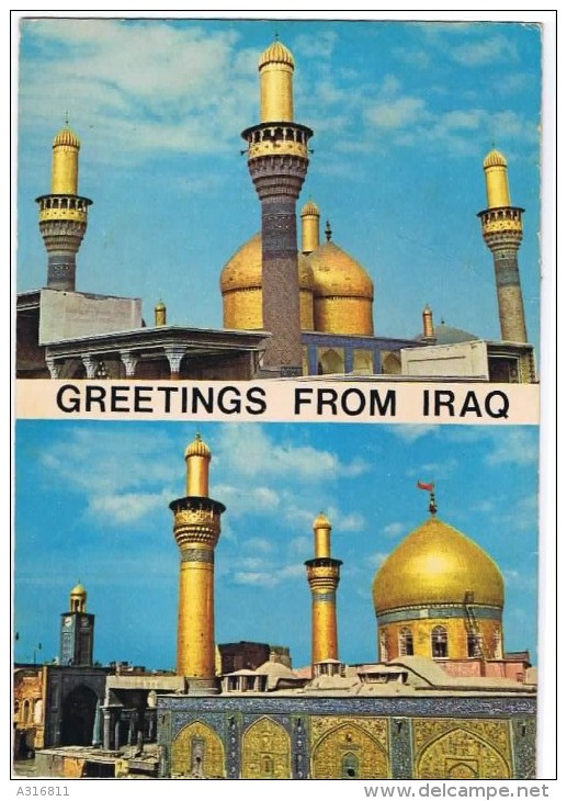 Cpm  GREETING FROM IRAQ - Irak