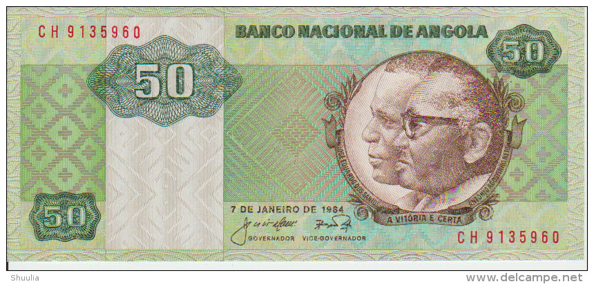 Angola 50 Escudos 1984 Pick 118 UNC - Angola