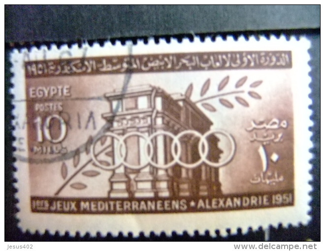 EGIPTO - EGYPTE - EGYPT - UAR 1951 Yvert Nº 282 º FU - Usados