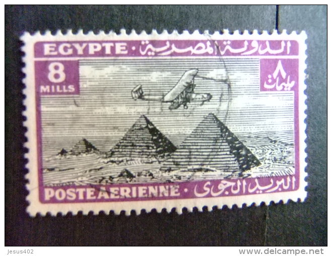 EGIPTO - EGYPTE - EGYPT - UAR 1933-38 Yvert Nº PA 12 º FU - Airmail