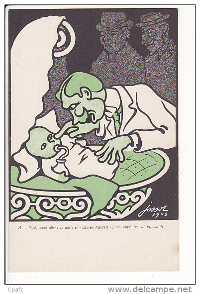 Bébé .... "L´Assiette Au Beurre" Illustré Par Jossot -humour,caricature Politique,militaire / Tirage Limité 2000 Ex. - Jossot