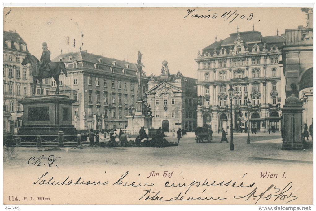 AUTRICHE - VIENNE - WIEN - Am Hof - Autres & Non Classés