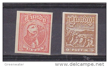 Lundy  2v Imperforated ** Mnh (22749A) - Zonder Classificatie