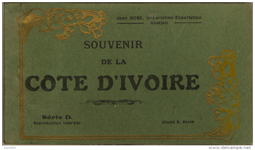 Carnet - Souvenir De Côte D'Ivoire - 11 CPA - TBE - Série D Voir Liste - Costa D'Avorio