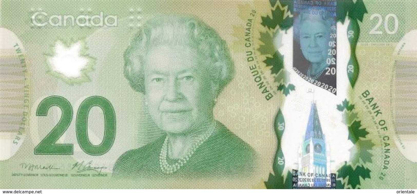 CANADA P. 108 20 D 2012 UNC - Canada