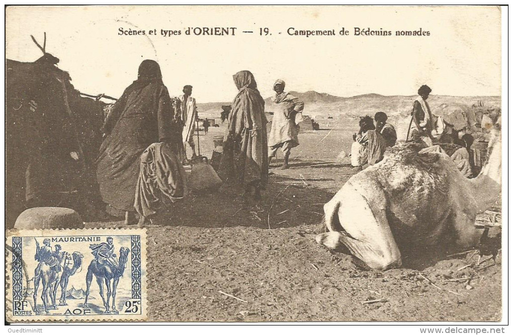 Soudan ? Campement Nomade. 1921. - Mali