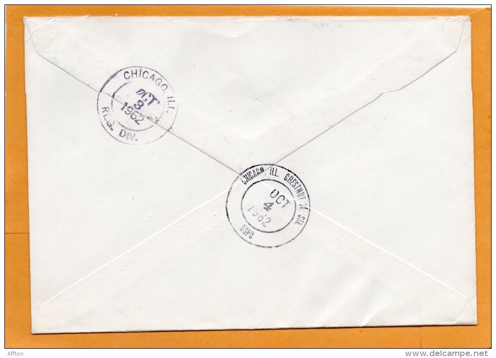 Finland 1962 Air Mail Cover Mailed Registered To USA - Covers & Documents