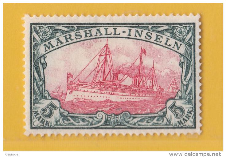 MiNr. 27 Xx  Deutschland Deutsche Kolonie Marshall-Insel - Marshall