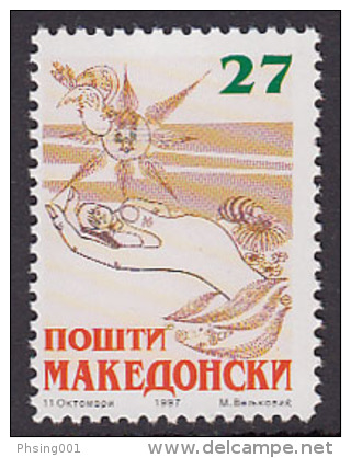 Macedonia 1997 Children´s Week, MNH - Macédoine Du Nord