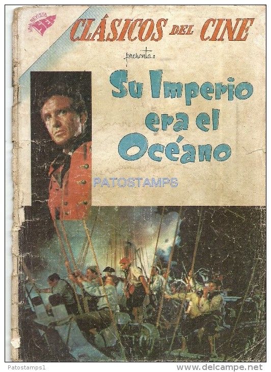 12041 MAGAZINE REVISTA MEXICANAS COMIC CLASICOS DEL CINE SU IMPERIO ERA EL OCEANO Nº 54 AÑO 1961 ED SEA NOVARO - Frühe Comics