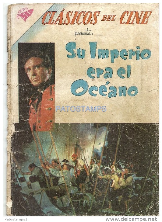 12041 MAGAZINE REVISTA MEXICANAS COMIC CLASICOS DEL CINE SU IMPERIO ERA EL OCEANO Nº 54 AÑO 1961 ED SEA NOVARO - BD Anciens