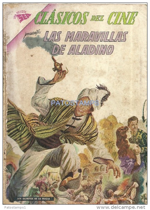 12042 MAGAZINE REVISTA MEXICANAS COMIC CLASICOS DEL CINE LAS MARAVILLAS DE ALADINO Nº 93 AÑO 1963 ED SEA NOVARO - Oude Stripverhalen