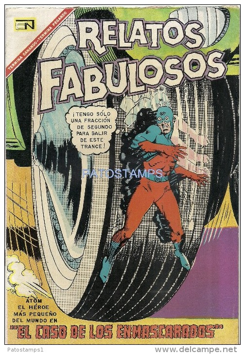 12055 MAGAZINE REVISTA MEXICANAS COMIC RELATOS FABULOSOS EL CASO DE LOS ENMASCARADOS Nº 97 AÑO 1967 ED EN NOVARO - Old Comic Books