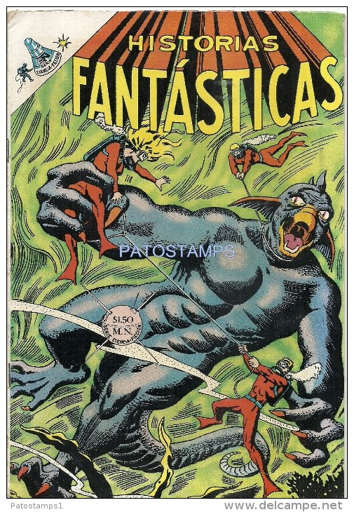 12060 MAGAZINE REVISTA MEXICANAS COMIC HISTORIAS FANTASTICAS Nº 193 AÑO 1968 ED EN NOVARO - BD Anciens