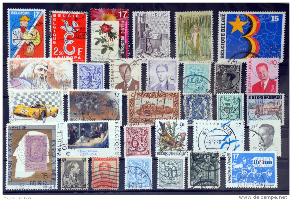 Belgium- Lot Stamps (ST214) - Collections
