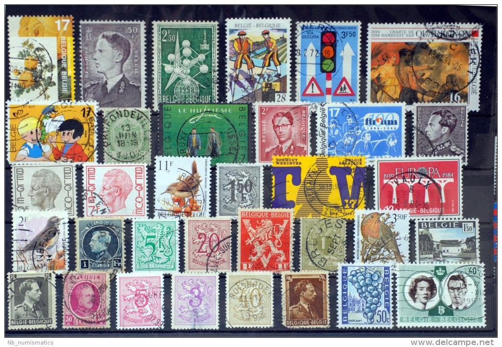Belgium- Lot Stamps (ST216) - Sammlungen