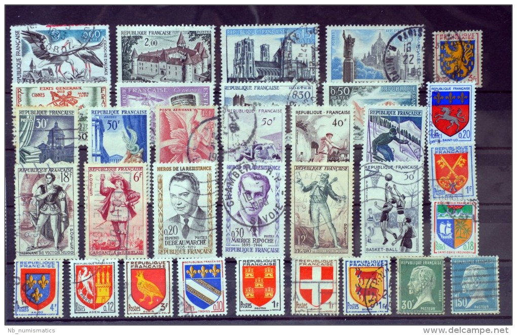 France- Lot Stamps (ST219) - Sammlungen