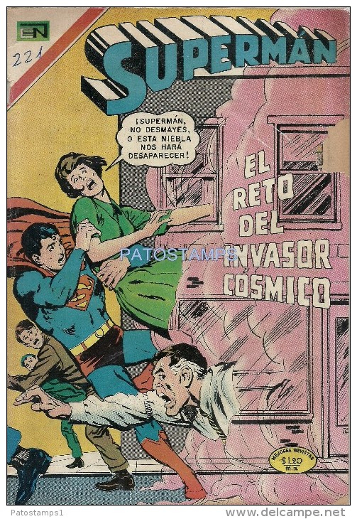 12103 MAGAZINE REVISTA MEXICANAS COMIC SUPERMAN Nº 783 AÑO 1970 DETALLE EN LA PUERTA ED EN NOVARO - Cómics Antiguos