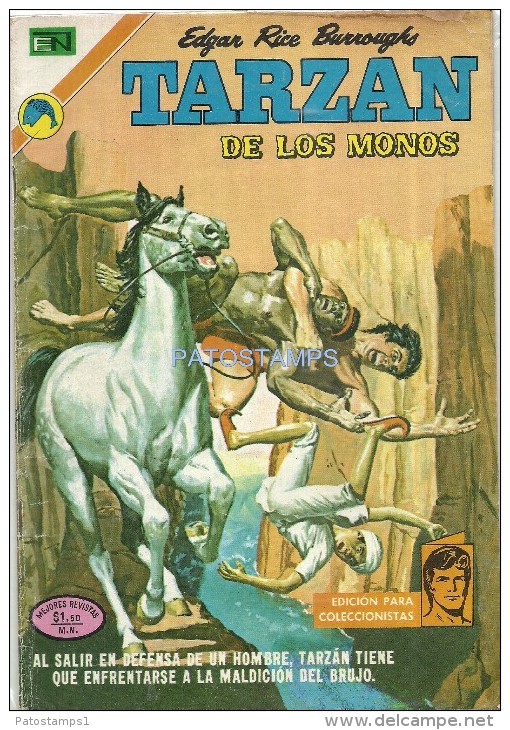 12118 MAGAZINE REVISTA MEXICANAS COMIC TARZAN DE LOS MONOS Nº 319 AÑO 1972 ED EN NOVARO - BD Anciens