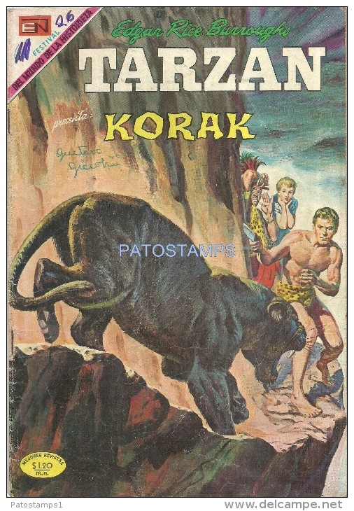 12119 MAGAZINE REVISTA MEXICANAS COMIC TARZAN & KORAK Nº 230 AÑO 1969 ED EN NOVARO - Oude Stripverhalen