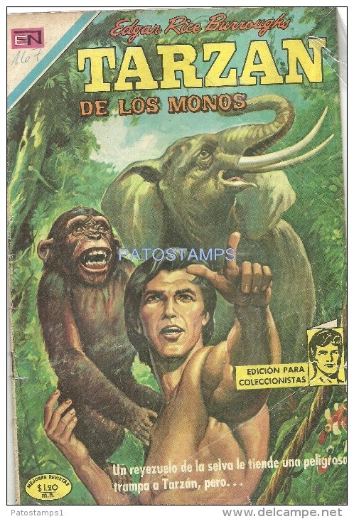 12121 MAGAZINE REVISTA MEXICANAS COMIC TARZAN DE LOS MONOS Nº 253 AÑO 1970 ED EN NOVARO - BD Anciens