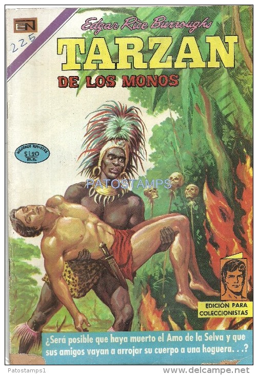 12122 MAGAZINE REVISTA MEXICANAS COMIC TARZAN DE LOS MONOS Nº 257 AÑO 1970 ED EN NOVARO - BD Anciens