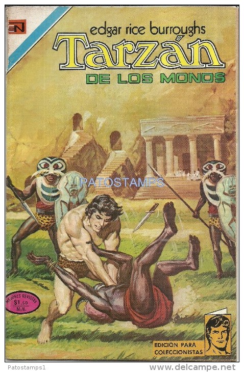 12124 MAGAZINE REVISTA MEXICANAS COMIC TARZAN DE LOS MONOS Nº 374 AÑO 1973 ED EN NOVARO - Old Comic Books