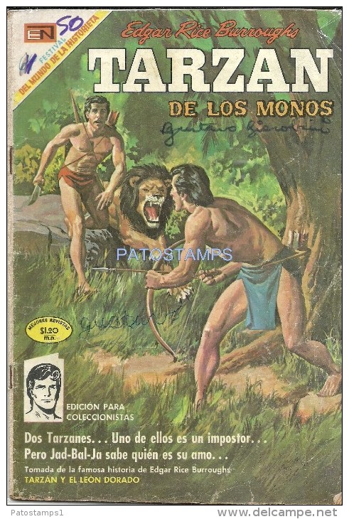 12125 MAGAZINE REVISTA MEXICANAS COMIC TARZAN DE LOS MONOS Nº 222 AÑO 1969 ED EN NOVARO - Old Comic Books