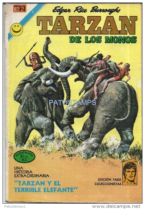 12126 MAGAZINE REVISTA MEXICANAS COMIC TARZAN DE LOS MONOS Y EL TERRIBLE ELEFANTE Nº 312 AÑO 1972 ED EN NOVARO - Old Comic Books