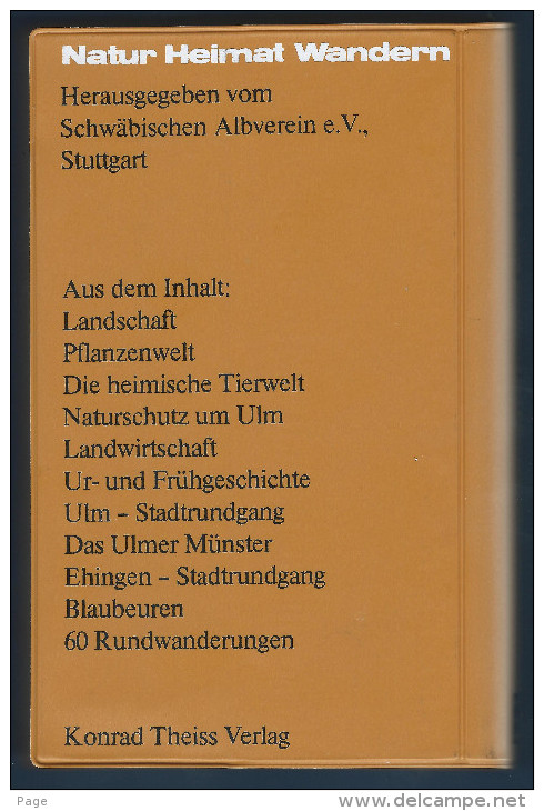 Ulm,In Ulm Und Um Ulm Herum,1985,herausgegeben Vom Schwäbischen Albverein,Wandern, - Baden-Württemberg