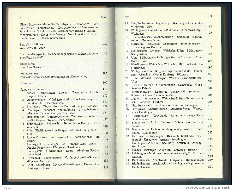 Ulm,In Ulm Und Um Ulm Herum,1985,herausgegeben Vom Schwäbischen Albverein,Wandern, - Baden-Württemberg